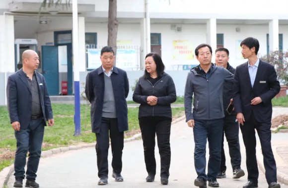 陕西省委军民融合办、省商务厅领导一行莅临必威西汉姆联检查指导工作
