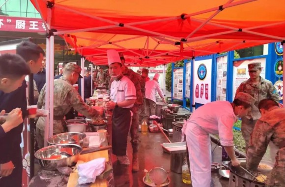 双拥共建 | 走进咸阳某部队“基石杯”厨王争霸赛